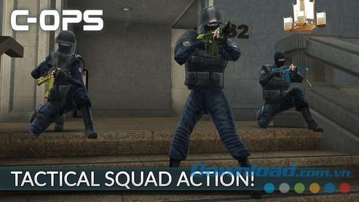 Critical Ops cho iOS để người chơi rèn luyện tinh thần đoàn kết và hợp tác ở chế độ đấu đội
