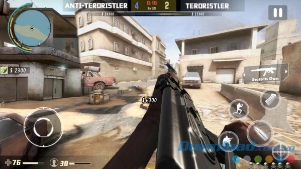 Thiết kế đồ họa tuyệt đẹp của Critical Strike Shoot Fire cho Android