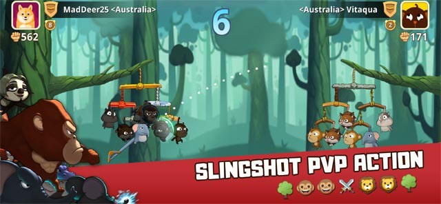 Download Critter Clash for iOS miễn phí và trải nghiệm các cuộc chiến bắn ná PvP vui nhộn