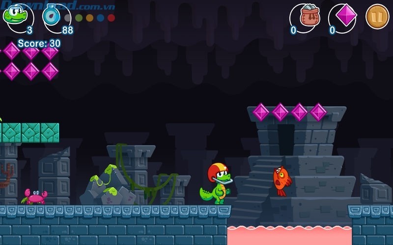 Thu thập kim cương để đổi lấy mạng sống