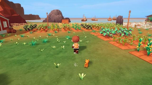 Cropia là game nông trại kết hợp mô phỏng cuộc sống làng quê yên bình