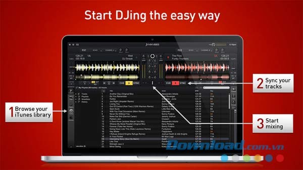Cross DJ Free for Mac
