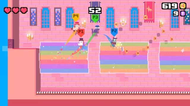 Có hơn 150 nhân vật và item để mở khóa trong Crossy Road Castle