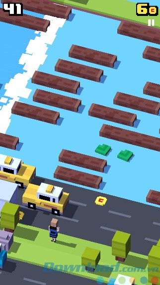 Giúp gà băng sông