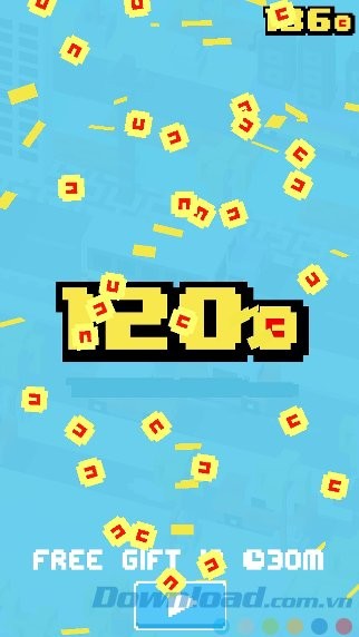 Nhận phần thưởng trong khi chơi