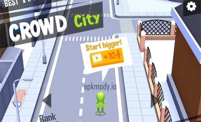 Crowd City là game có lối chơi vô cùng độc đáo