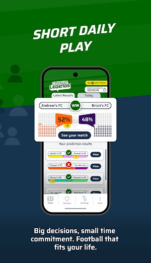 Chơi các trận đấu ngắn mỗi ngày