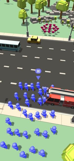 Đưa hàng chục người qua đường