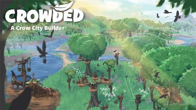 Crowded là game mô phỏng xây dựng thành phố quạ