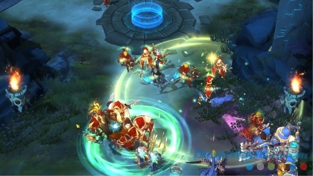 Tham gia vào trận chiến quen thuộc khi chơi game trực tuyến nhiều người chơi Crush Online cho máy tính