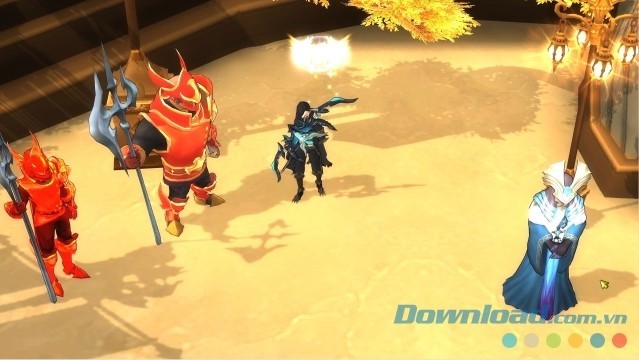 Nhận nhiệm vụ và cố gắng đạt được mục tiêu trong game trực tuyến nhiều người chơi Crush Online cho máy tính