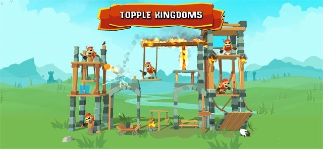 Tấn công là cách phòng thủ tốt nhất trong Crush the Castle: Siege Master