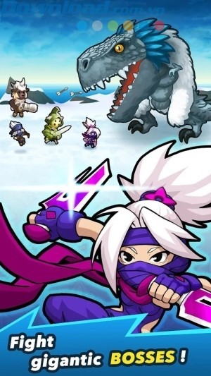 Chiến đấu với boss khủng