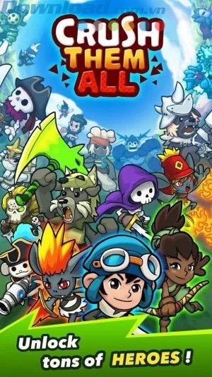 Mở khóa các anh hùng