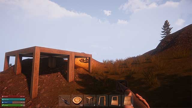 Trải nghiệm cảm giác sinh tồn giữa thiên nhiên trong game Crushed