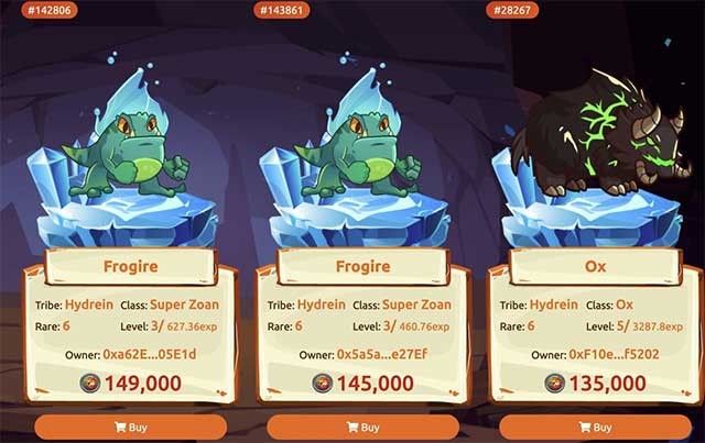 Sử dụng token ZOON để có được nhiều ZOAN hơn với cấp độ cao hơn