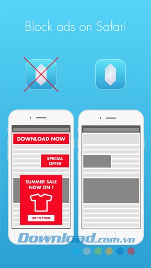 Crystal Adblock cho iOS