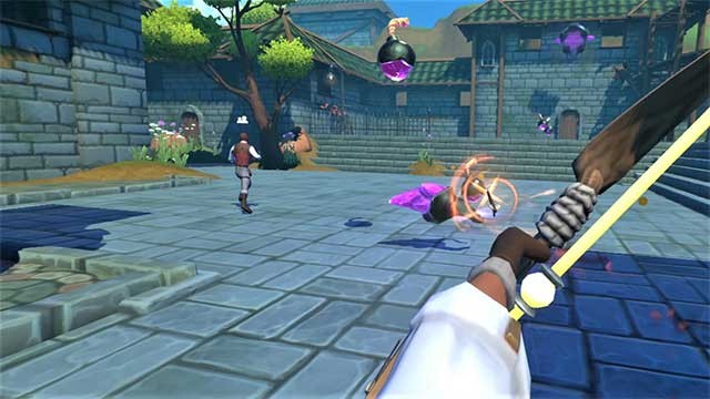 Lập nhóm với tối đa 4 người chơi để cùng nhau đột kích lâu đài