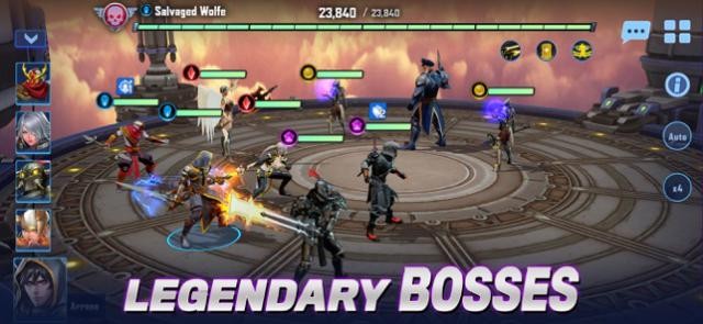 Chiến đấu chống lại các con trùm huyền thoại