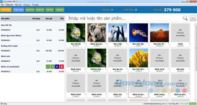 Tìm kiếm sản phẩm