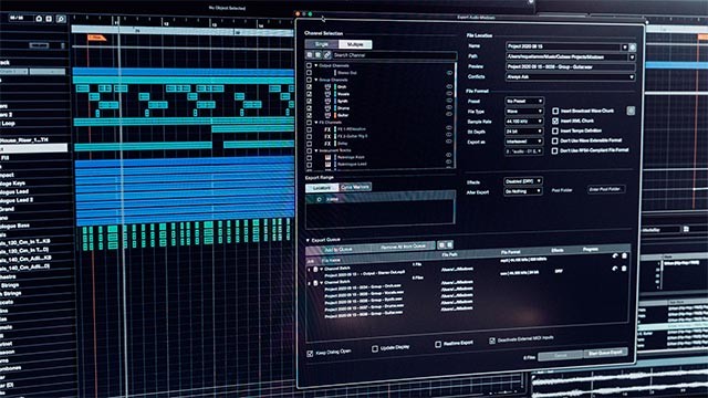 Cubase Pro tích hợp hàng loạt tính năng sản xuất nhạc, mix nhạc... chất lượng