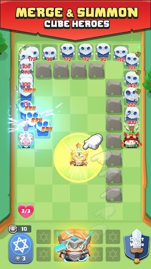 Cube Defender là một game phòng thủ chiến lược khối vuông hấp dẫn