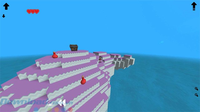 Game được tạo với Cubes Crafter