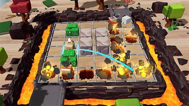 Cubiti Parti là game hành động nhiều người chơi sôi động và đậm tính cạnh tranh