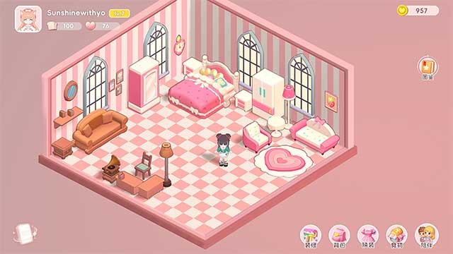 Trang trí nhà của người bạn ảo theo ý thích