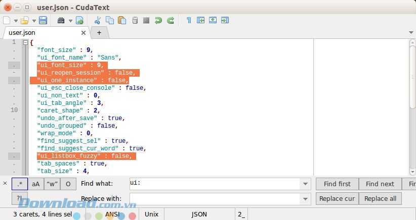 Tìm kiếm và thay thế