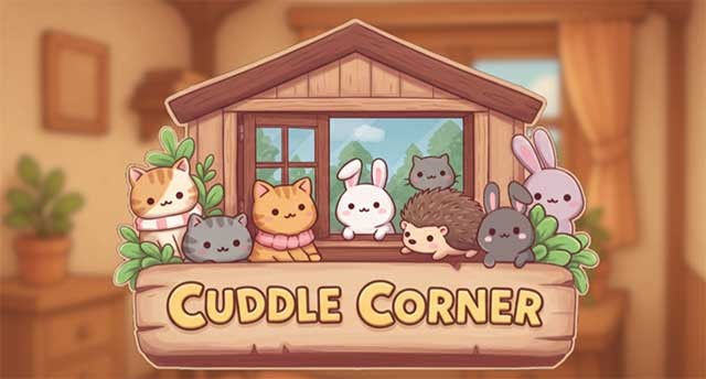 Cuddle Corner là game mô phỏng nuôi thú cưng đáng yêu trên desktop