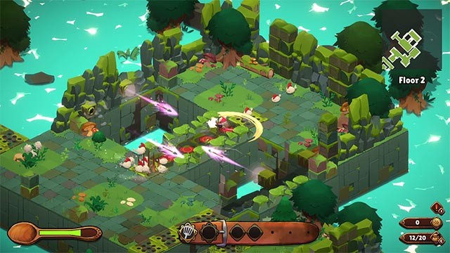 Cuisineer PC là sự kết hợp thú vị giữa game nhập vai đánh quái trong ngục tối với nấu ăn