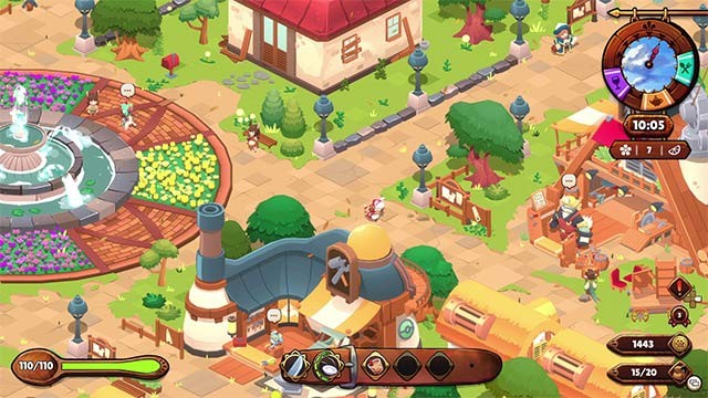 Khám phá thị trấn xinh đẹp với những con người thân thiện trong Cuisineer game