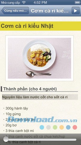 Cùng nấu món ăn Nhật Bản for iOS