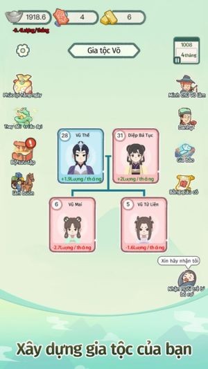 Xây dựng gia tộc của bạn