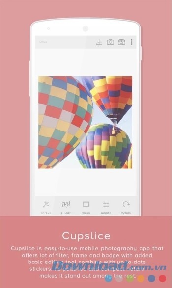 Ứng dụng sửa ảnh đơn giản, dễ sử dụng