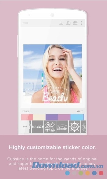 Hàng trăm sticker cho bạn lựa chọn