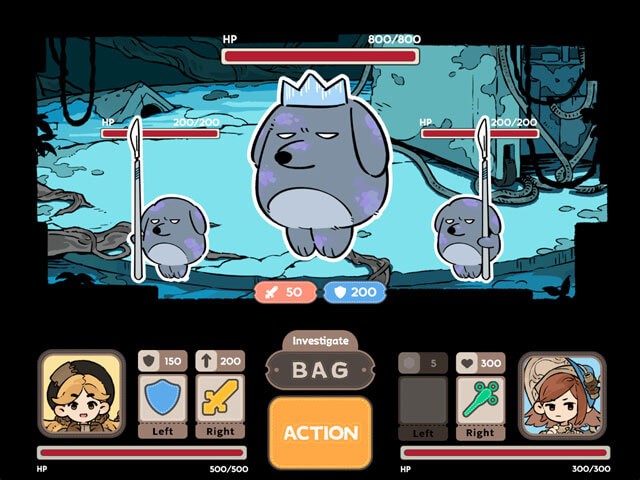 Bạn tham gia thực hiện nhiệm vụ trong ngục tối cùng với các nhà thám hiểm trong game Cureocity