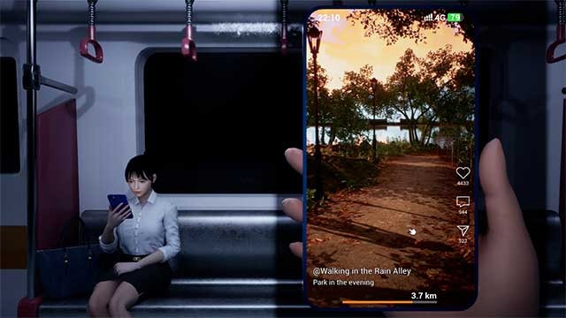 Nếu đoạn video là bình thường, vuốt lên để bỏ qua