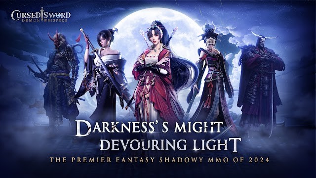 Cursed Sword: Demon Whispers đưa bạn vào thế giới mở đen tối, chiến đấu cùng các anh hùng