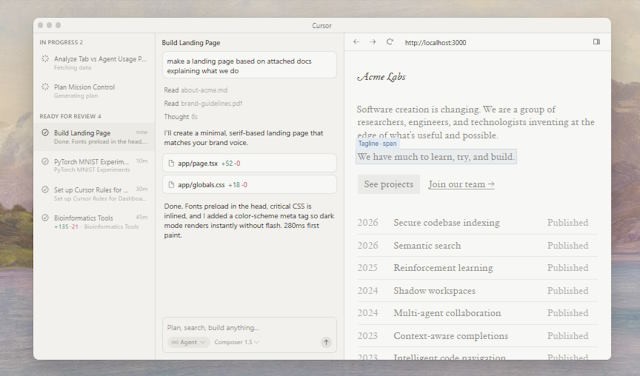 Cursor cho Mac là trình soạn thảo mã nguồn tích hợp AI