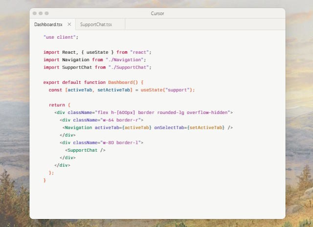 Cursor sử dụng AI để viết code, gỡ lỗi, tái cấu trúc dự án và phân tích mã