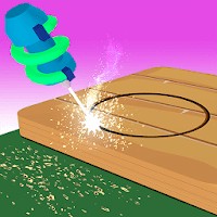 Cut and Paint for Android 1.3 - Game cắt và sơn gỗ giải trí