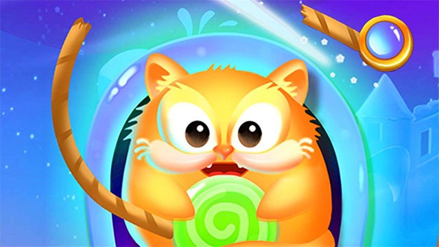 Gặp lại quái vật Om Nom háu ăn từ series Cut the Rope