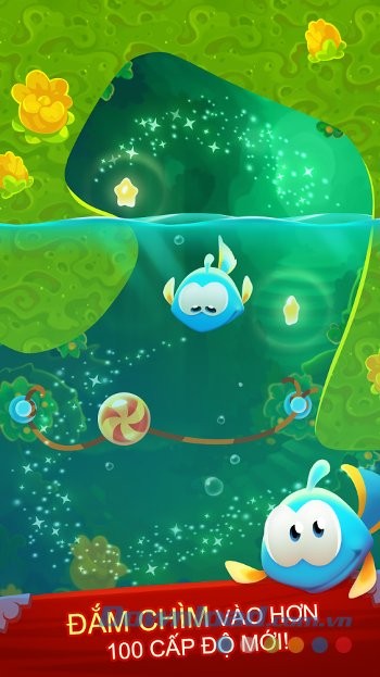 Hơn 100 level trong game Cut the Rope: Magic