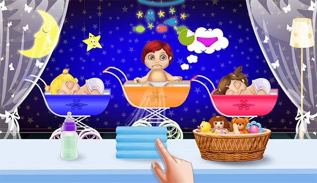 Chăm sóc 3 em bé vừa đến với gia đình chúng ta