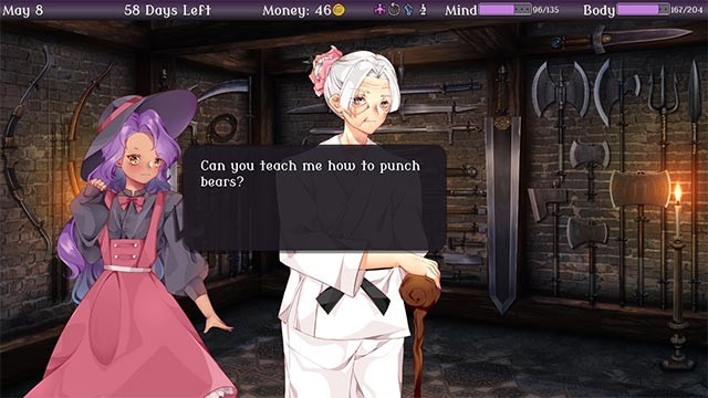 Có rất nhiều lựa chọn và hướng đi khác nhau trong khi chơi Cute Bite game