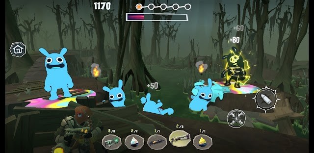 Nhiệm vụ của bạn là tiêu diệt các Cuties trong Cute Invasion