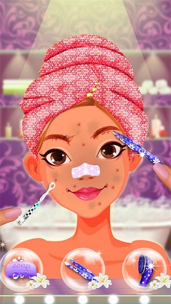 Dưỡng da tại spa hoàng gia