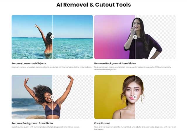 Cutout Pro có thể giúp bạn tự động xóa nền, phục hồi ảnh, thiết kế đồ họa,...